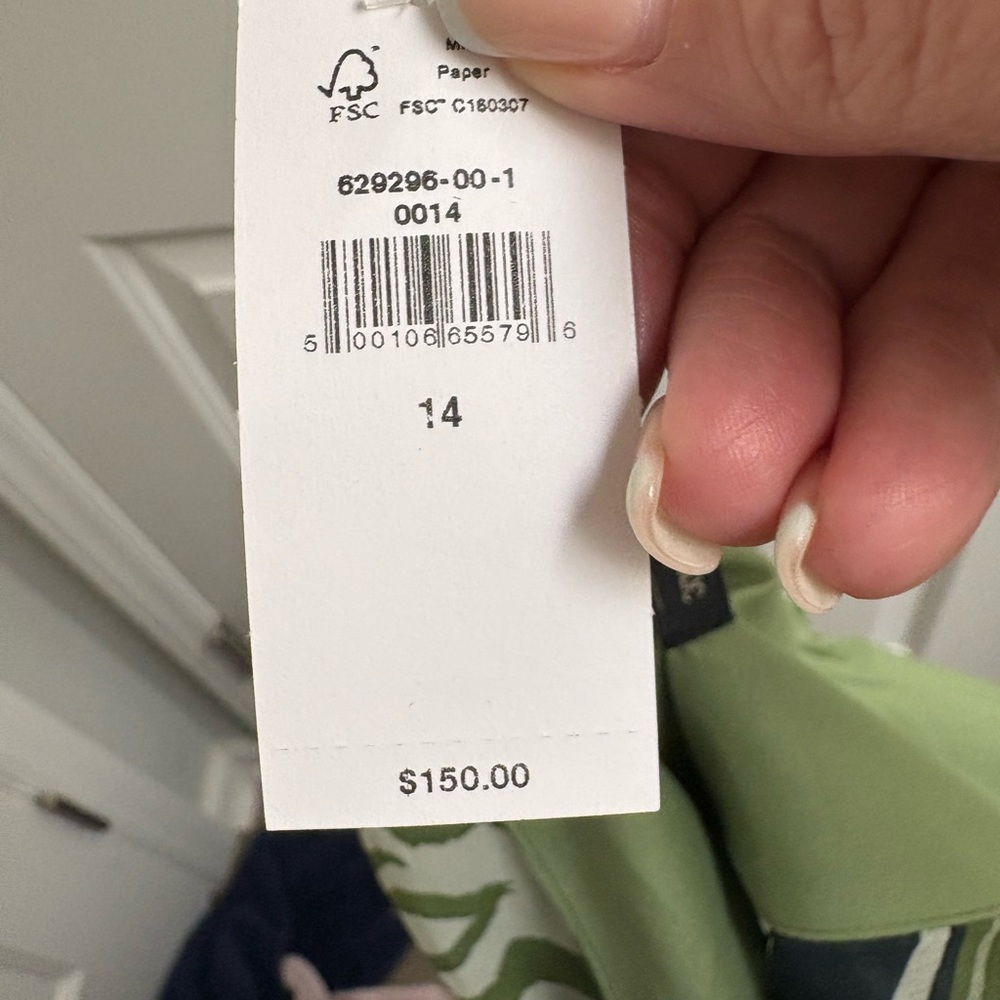 Banana Republic Green One Shoulder Sundress - Picture 4 of 4
